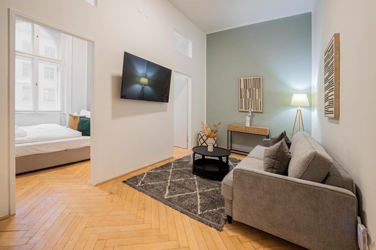 Charming Apt Perfect For 4-6 Tram, Self-Checkin Wien Exterior foto